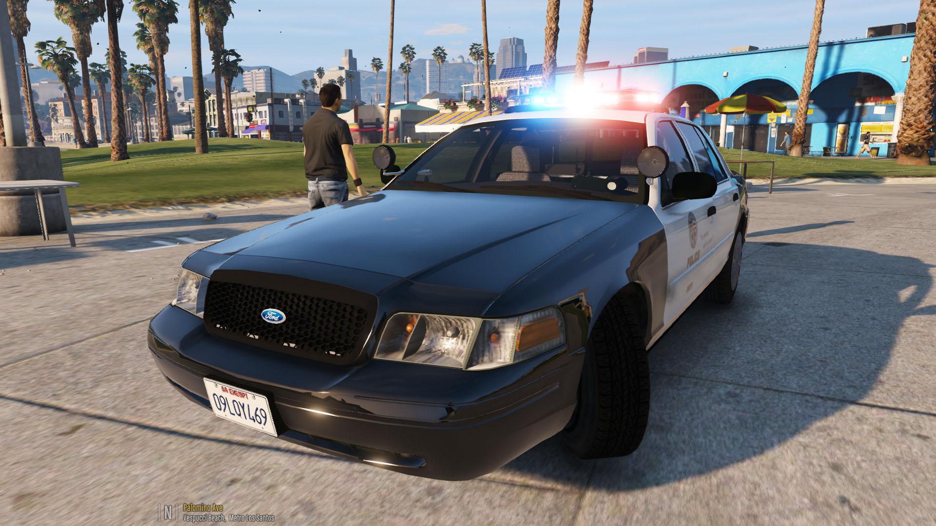 Lapd Ford Crown Victoria Police Interceptor Gta Mods Com